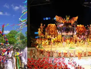 Sairé e Festival de Parintins se encontram em um verdadeiro intercâmbio cultural