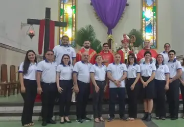 Novos membros e programação da Festa da Conceição são anunciados em celebração na Catedral Metropolitana de Santarém, no PA 