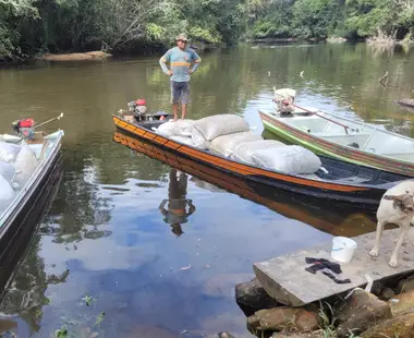 Crise hídrica na Amazônia afeta cadeia de produtos agroextrativistas no oeste do Pará